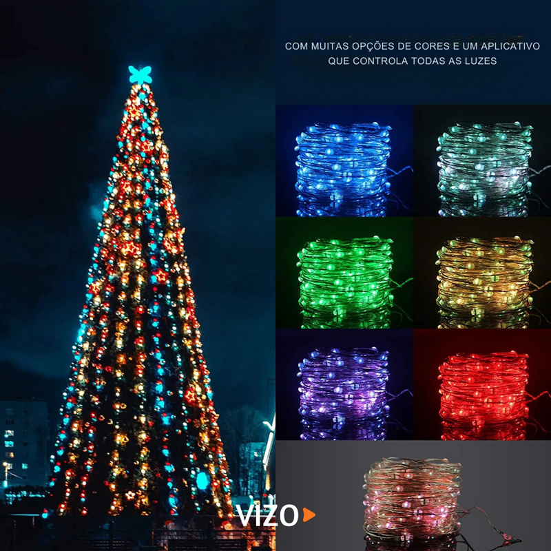 Pisca Pisca Led Smart de Natal - RGB